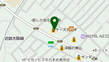 ケーズデンキ 名張店の地図画像