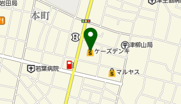 ケーズデンキ 津店の地図画像