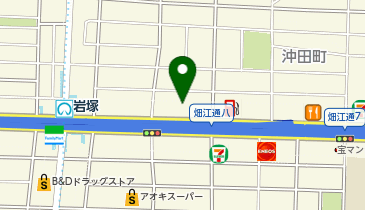 ケーズデンキ 岩塚店の地図画像