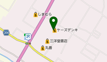 ケーズデンキ 豊郷店の地図画像