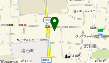 ケーズデンキ 西宮えびす南店の地図画像