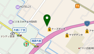 ケーズデンキ 草津栗東店の地図画像