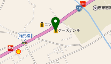 ケーズデンキ 志布志店の地図画像