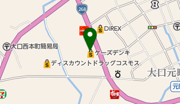 ケーズデンキ 伊佐店の地図画像