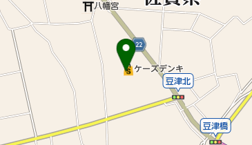 ケーズデンキ みやき店の地図画像