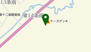 ケーズデンキ 中標津店の地図画像