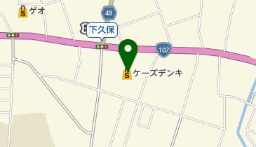 ケーズデンキ 横手店の地図画像