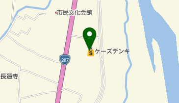 ケーズデンキ 長井店の地図画像