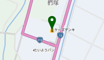 ケーズデンキ 南陽高畠店の地図画像