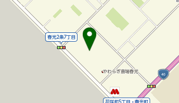 ケーズデンキ 旭川春光店の地図画像