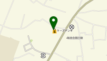 ケーズデンキ 八戸白銀店の地図画像