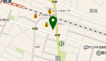 ロッテリア アピタ君津店の地図画像