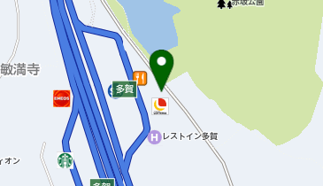 ロッテリア EXPASA多賀店の地図画像