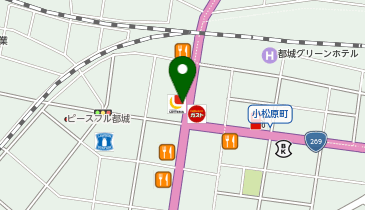 ロッテリア 都城平江店の地図画像