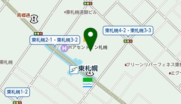 ロッテリア イオン東札幌店の地図画像