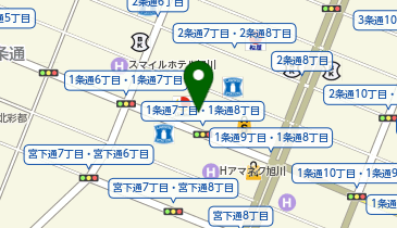 ロッテリア 旭川A・s・h店の地図画像