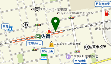 ロッテリア 佐賀駅店の地図画像
