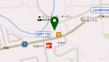 ロッテリア 仙台加茂店の地図画像