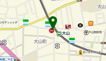 ロッテリア 東武大山駅前FS店の地図画像