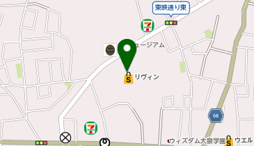 ロッテリア OZ大泉店の地図画像
