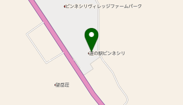 道の駅 ピンネシリの地図画像