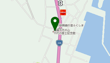 道の駅 横綱の里ふくしまの地図画像