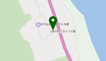 道の駅 さるふつ公園の地図画像