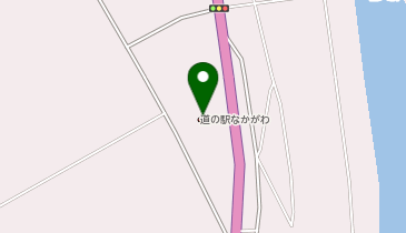 道の駅 なかがわの地図画像