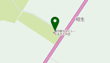 道の駅 らんこし・ふるさとの丘の地図画像