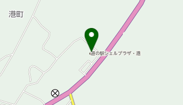 道の駅 シェルプラザ・港の地図画像