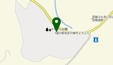 道の駅 名水の郷きょうごくの地図画像