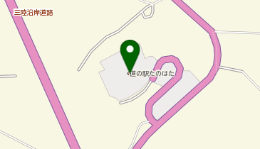 道の駅 たのはたの地図画像