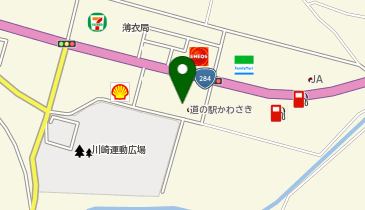 道の駅 かわさきの地図画像
