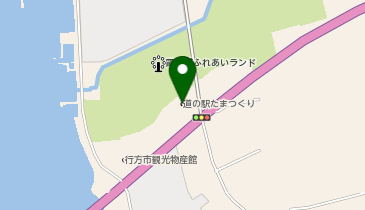 道の駅 たまつくりの地図画像