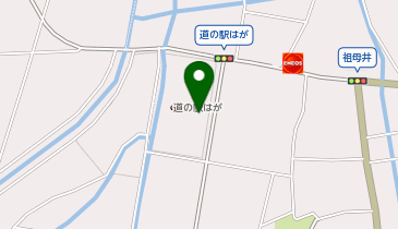 道の駅 はがの地図画像
