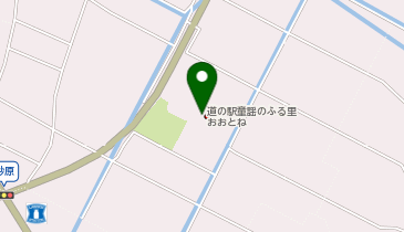 道の駅 童謡のふる里おおとねの地図画像