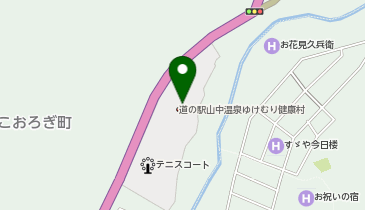 道の駅 山中温泉 ゆけむり健康村の地図画像