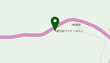 道の駅 ラステンほらどの地図画像