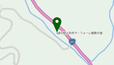 道の駅 上矢作ラ・フォーレ福寿の里の地図画像