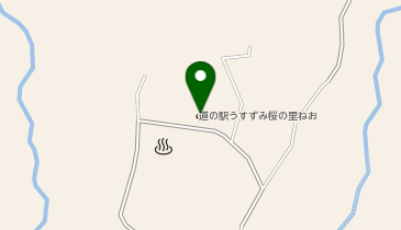 道の駅 うすずみ桜の里・ねおの地図画像