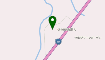 道の駅 天城越えの地図画像