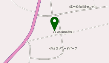 道の駅 朝霧高原の地図画像