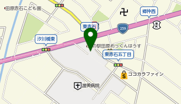 道の駅 田原めっくんはうすの地図画像