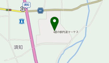 道の駅 丹波マーケスの地図画像