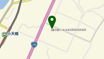 道の駅 くみはまSANKAIKANの地図画像