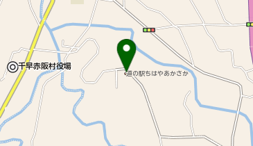 道の駅 ちはやあかさかの地図画像