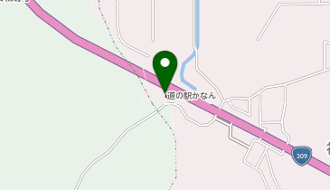 道の駅 かなんの地図画像