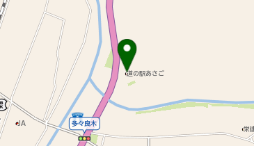 道の駅 あさごの地図画像