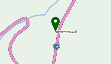 道の駅 吉野路 大塔の地図画像