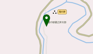 道の駅 瀧之拝太郎の地図画像